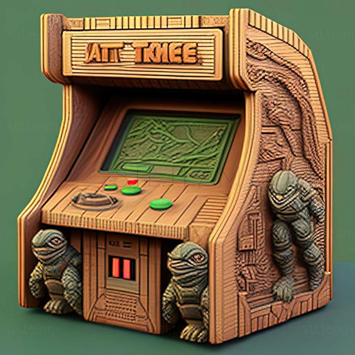 3D модель Teenage Mutant Ninja Turtles II The Arcade Game game (STL)